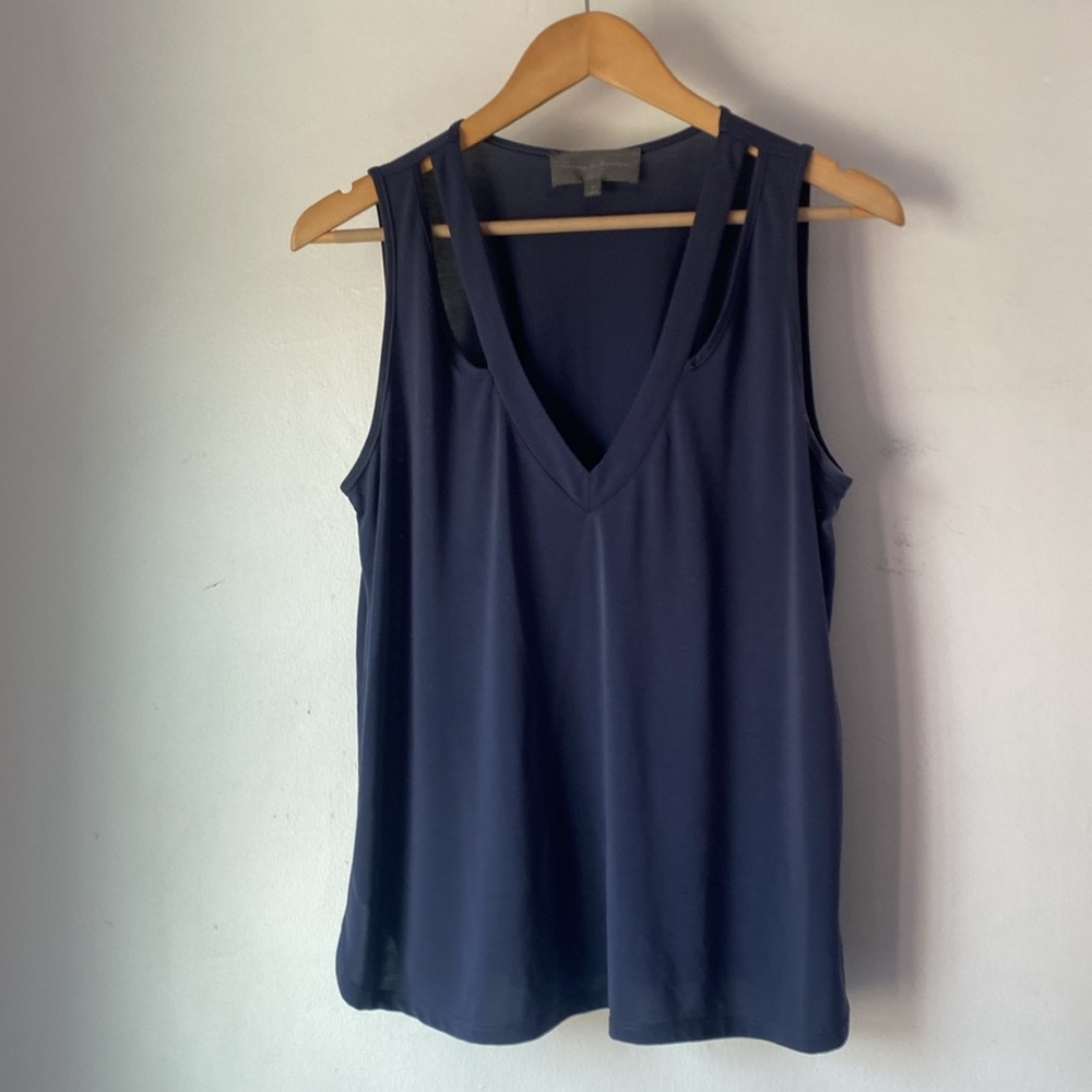 Anthro Sunday in Brooklyn M Navy Top